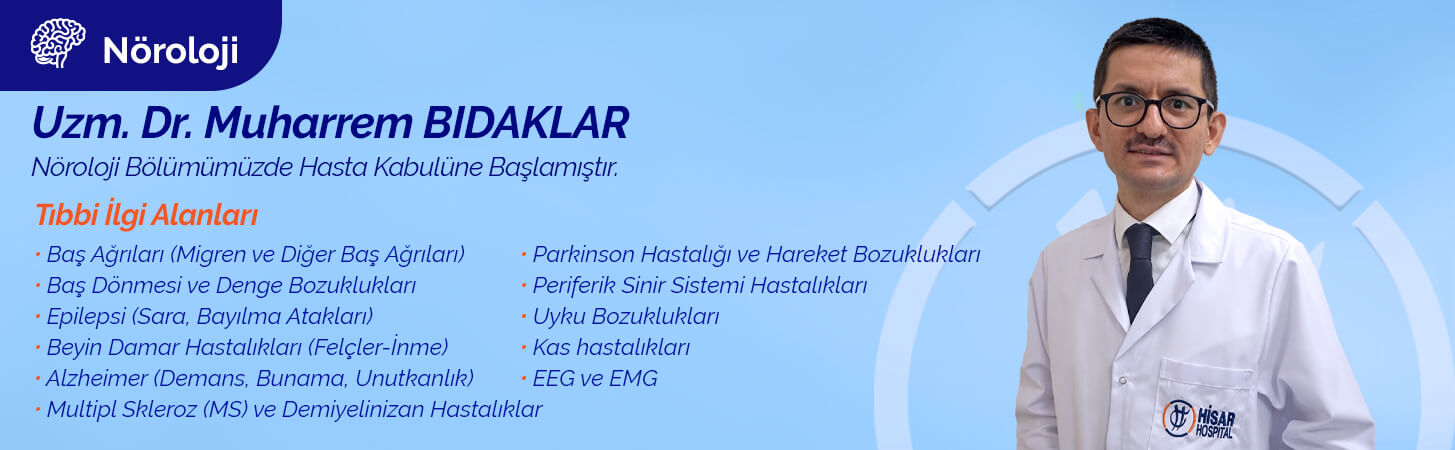 Uzm Dr Muharrem Bidaklar